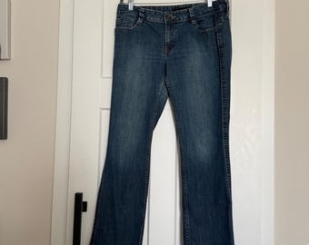 Calvin Klein Jeans Y2K Bootcut Stretch Denim – Women's Vintage Size 14