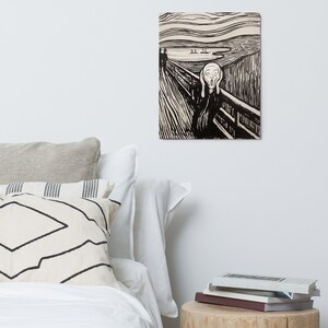 Scream Metal Prints - The Scream By Edvard Munch Metal Print - Edvard Munch the Scream - Fine Arts Lover - Printed Wall Art - KellyDoesItAll