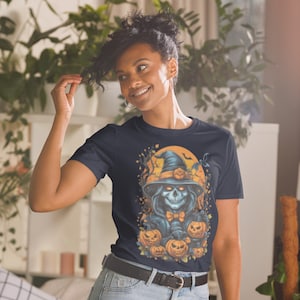 Witch T-Shirts for Sale - Scary Halloween Witch T-Shirt - Spooky Halloween T-Shirts - Witch Shirt - Halloween T-Shirt - KellyDoesItAll