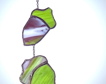 Atrapasol de bellota de colores