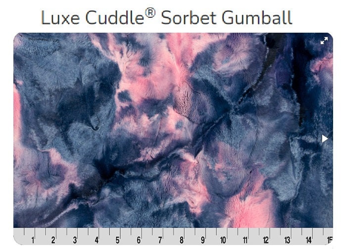 Designer Cuddle® MINKY fabric-Sorbet Mystic