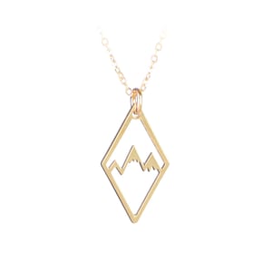 Climb Higher Gold-Fill Necklace