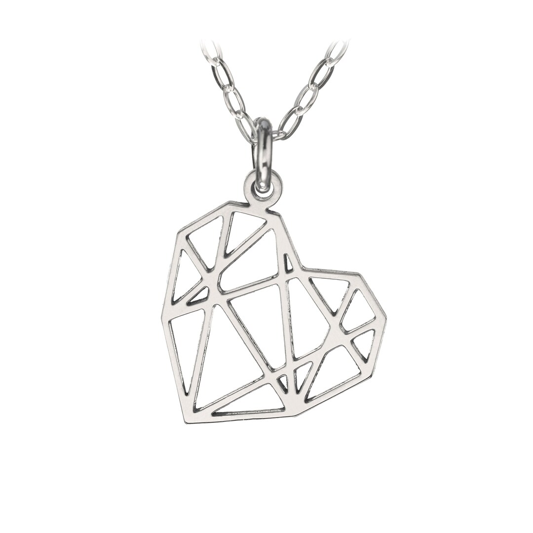 ネックレス・ペンダント ROMANTINUER SN83 NECKLACE SILVER HEART STRING HEARTNECKLACELNZ_0C5301_FRONT_