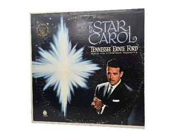 Tennessee Ernie Ford Star Carol LP Vinyl Record Capital Holiday Christmas VG+