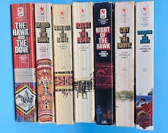 Saga of the Southwest 1980s PB Leigh Franklin James Lot of 7 #1 - #8 MISSING #7