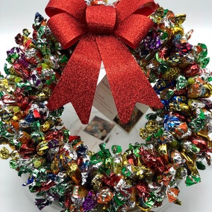 Candy Wreath Edible fruit-flavored (300 pieces)