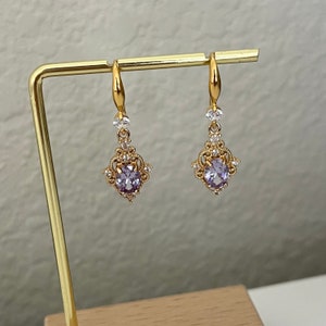 Bridgerton princess earrings many colors available