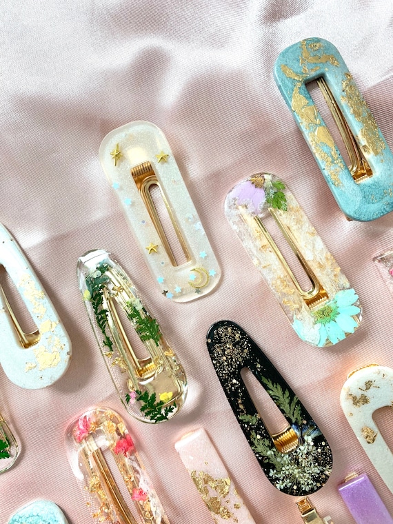 Resin hair clip discount