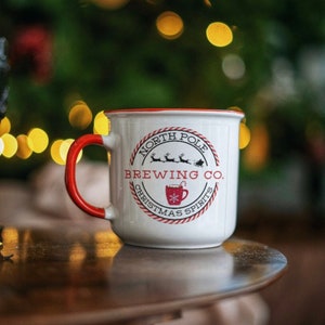 Christmas mug png, hot cocoa, coffee mug, mug design png