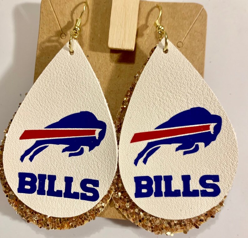 buffalo bills earrings amazon
