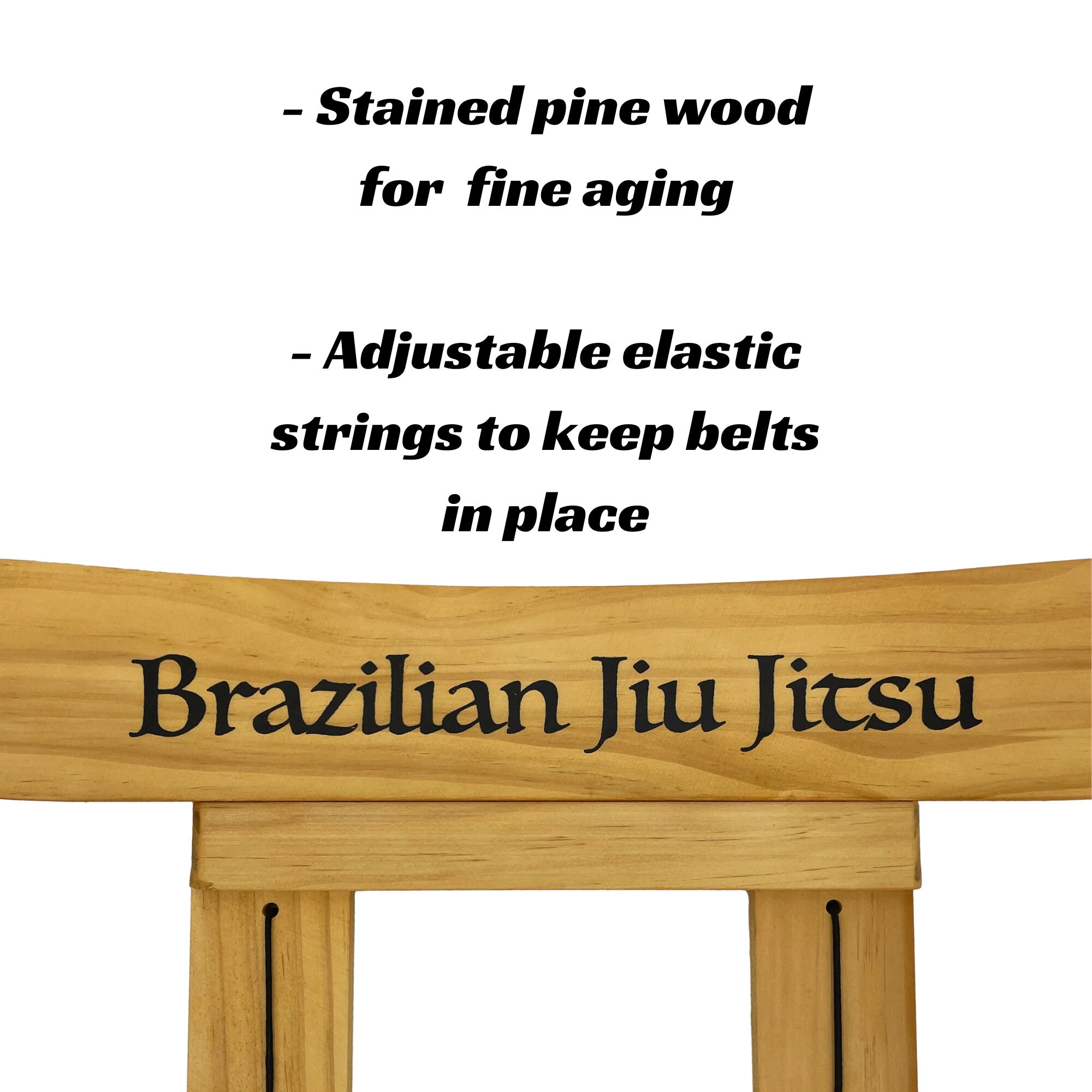 Brazilian Jiu Jitsu Belt Display BJJ 5 Belt Rack & Medals Etsy