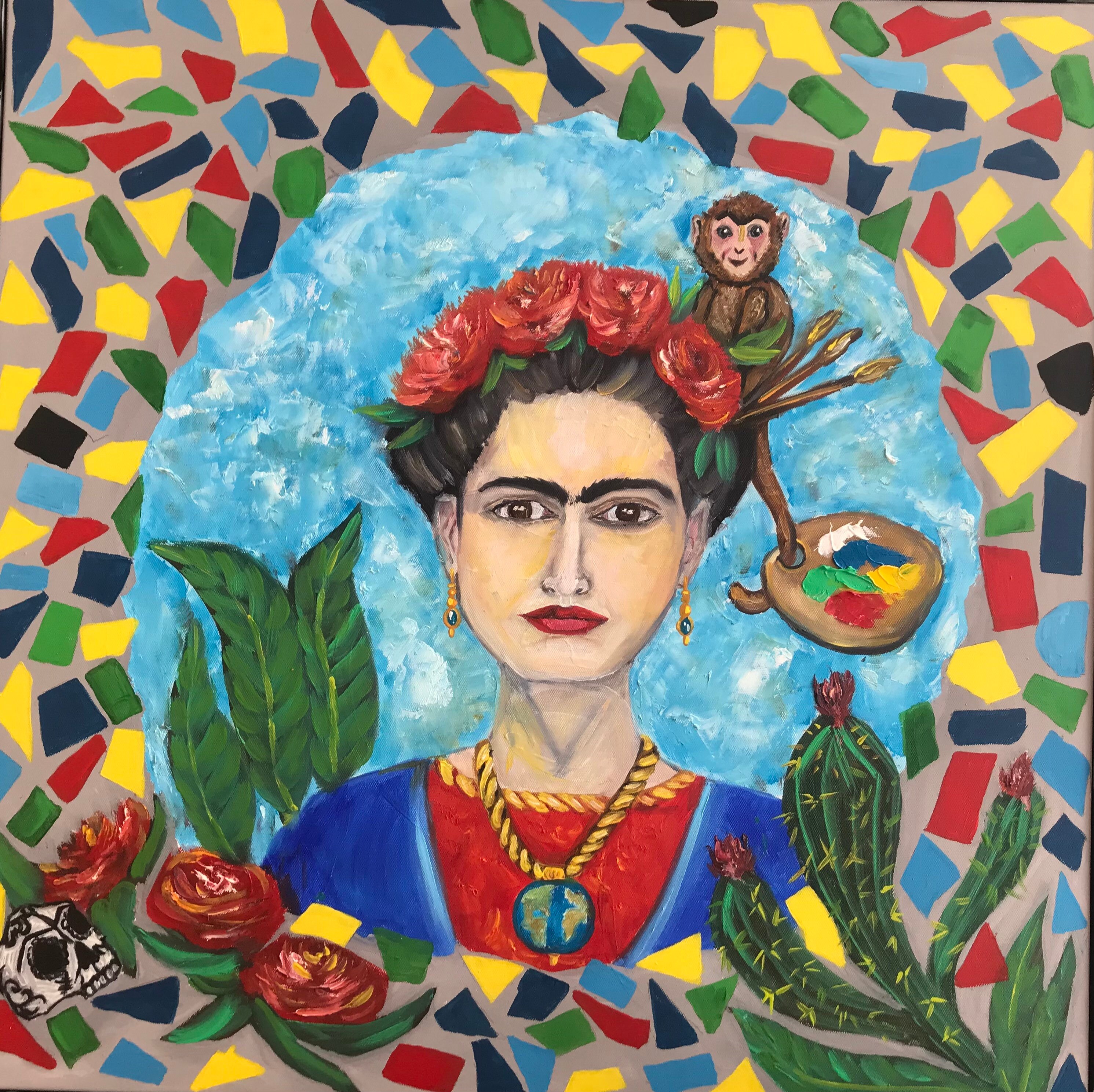 Frida Kahlo Paintings Bath