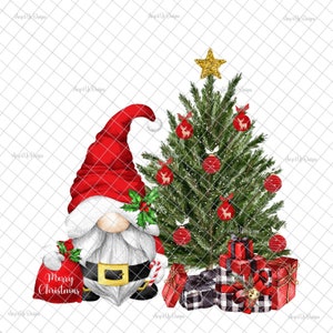 Merry Christmas  PNG, Christmas gnomes, Santa gnome, sublimation, Santa, PNG graphics, Christmas images, waterslide images, tumblers