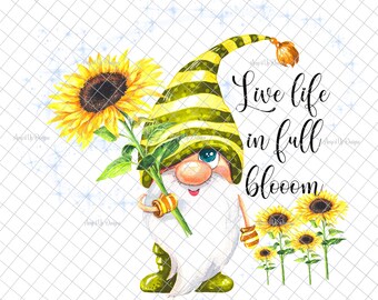 Download Gnome Svg Decal Etsy