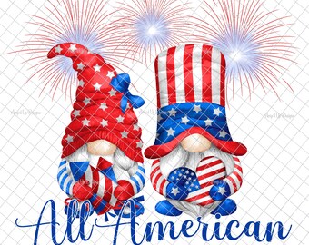 Todos los PNG americanos, imágenes de gnomos, gnomos patrióticos, descarga de sublimación, gráficos PNG de gnomos, imágenes de toboganes de agua, gráficos de vaso, sublimación