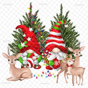 Merry Christmas  PNG, Christmas gnomes, Santa gnome, sublimation, Santa, PNG graphics, Christmas images, waterslide images, tumblers