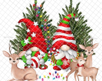 Merry Christmas  PNG, Christmas gnomes, Santa gnome, sublimation, Santa, PNG graphics, Christmas images, waterslide images, tumblers