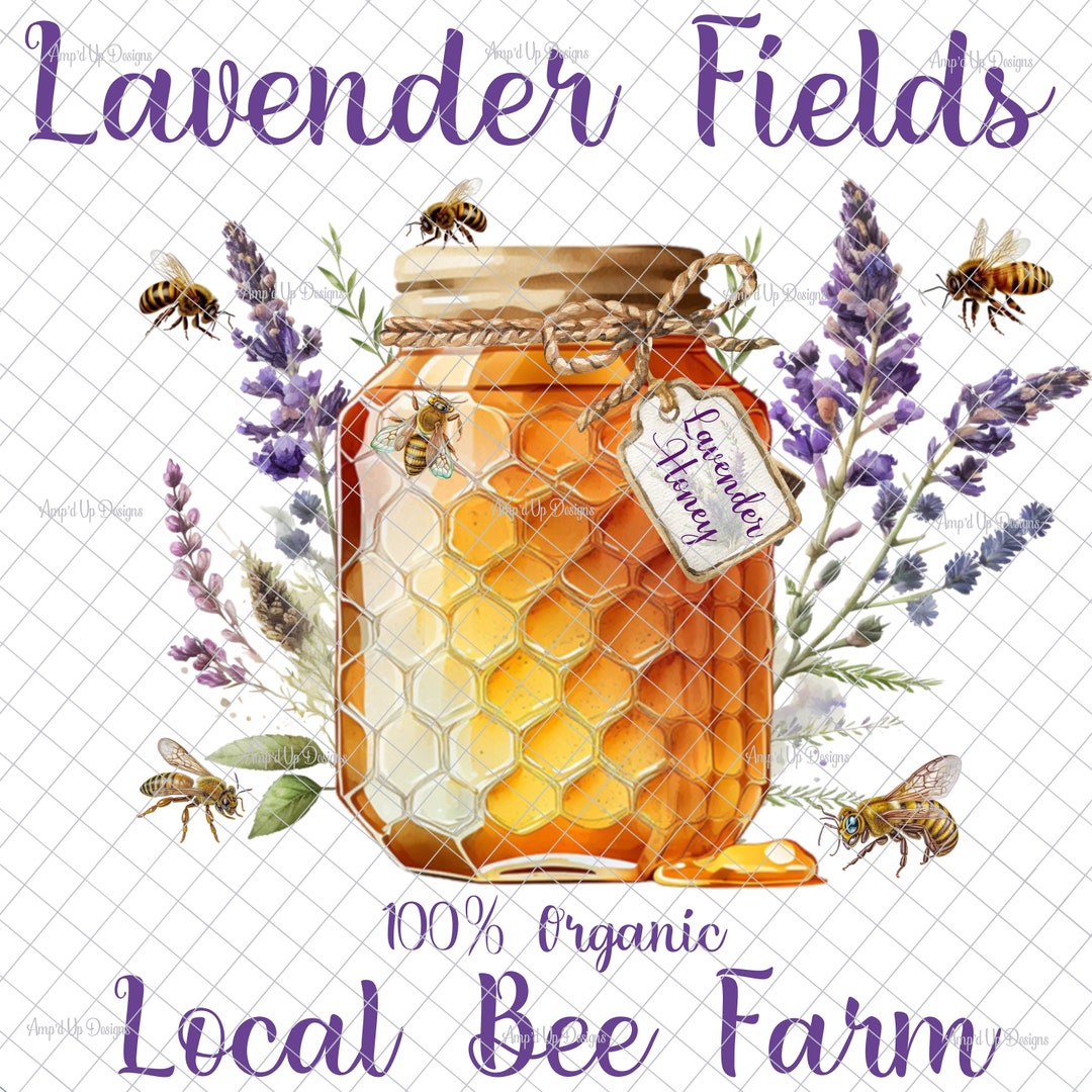 Lavender Fields PNG, PNG Graphics,sublimation Download, Honey Images ...