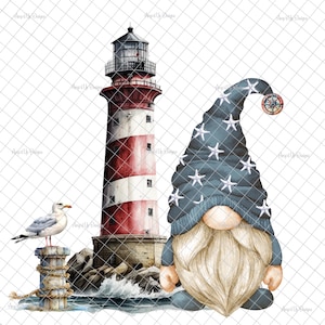 Nautische kabouter PNG, Digitale download, Sublimatie, nautische kabouters, kaboutersticker, nautische kabouterafbeeldingen, waterglijbaanafbeeldingen, tuimelaarafbeeldingen