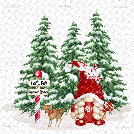 Merry Christmas gnome PNG, PNG graphics, waterslide images, Christmas decal, sublimation, download, Christmas gnome, tumbler graphics