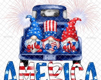 Patriotic gnomes PNG, gnome graphics, Sublimation, patriotic gnome decal, gnome images, Gnome download, waterslide images, tumbler graphics