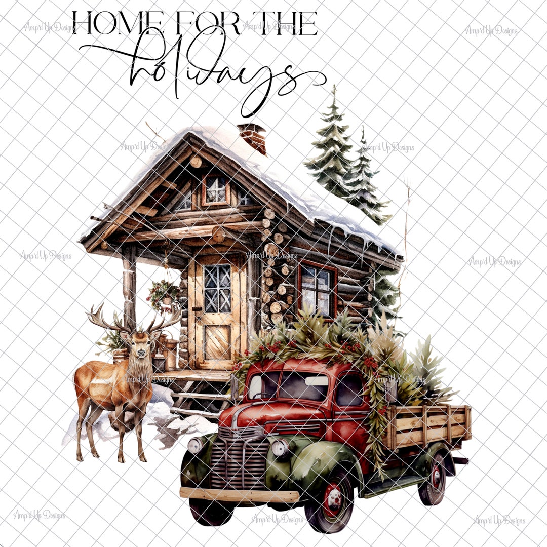 Home for the Holidays PNG, PNG Graphics, Christmas, Christmas Images ...