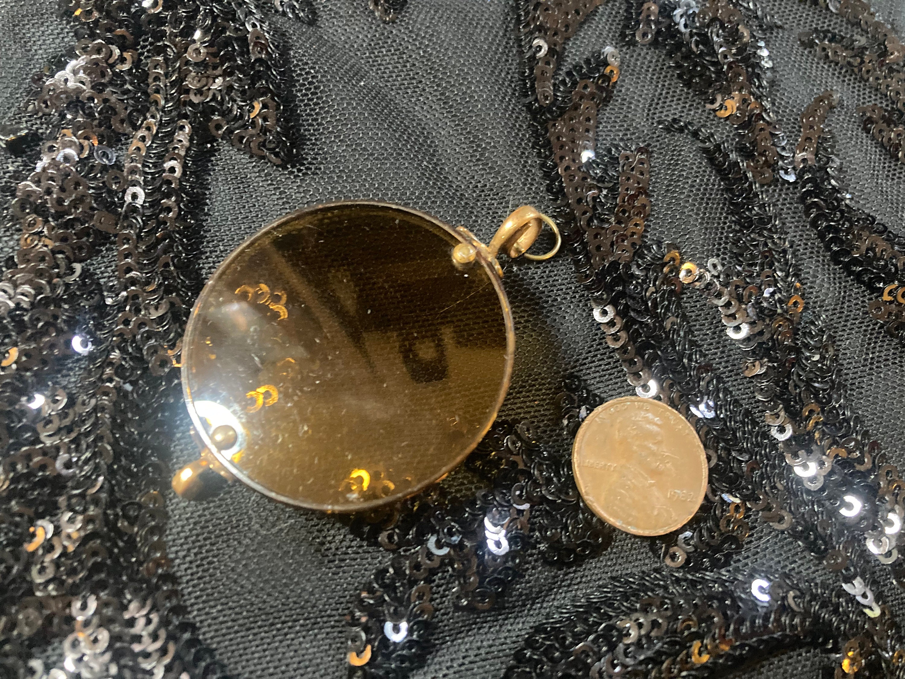 Antique Eyeglass Pendants Etsy