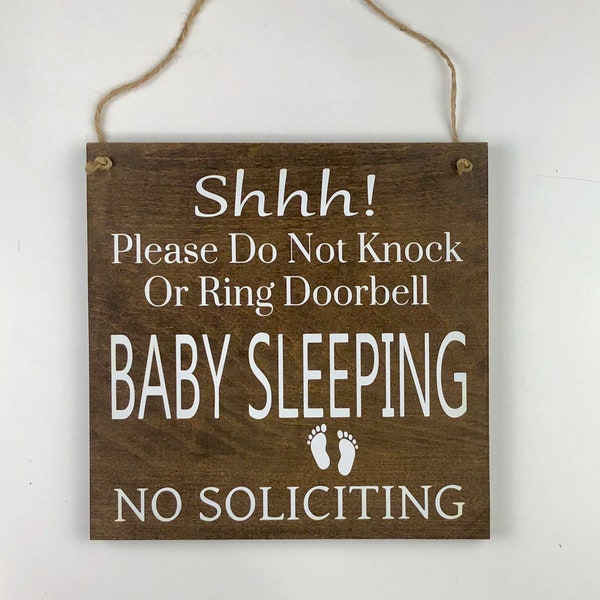 Do Not Ring Doorbell Etsy