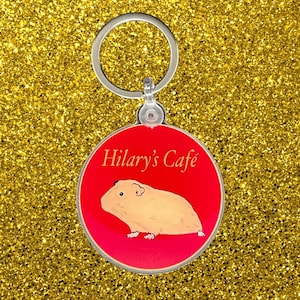 Hilary’s Café Key Ring – Fleabag Fan Art Keychain