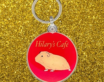 Hilary’s Café Key Ring – Fleabag Fan Art Keychain