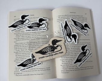 Heated Rivalry Air Freshener | Stupid Canadian Wolf Bird | Rachel Reid Inspired Car Air Freshener | Hockey Romance | Bookish Gift