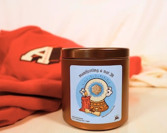 Nat 20 D&D Candle: 12oz Soy Wax Candle for Tabletop Gamers