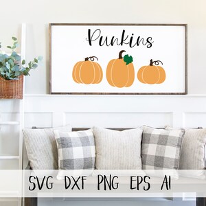 SVG Fall Pumpkins Cutting Files