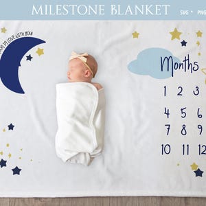 DIRECT DOWNLOADEN Over the moon mijlpaaldeken