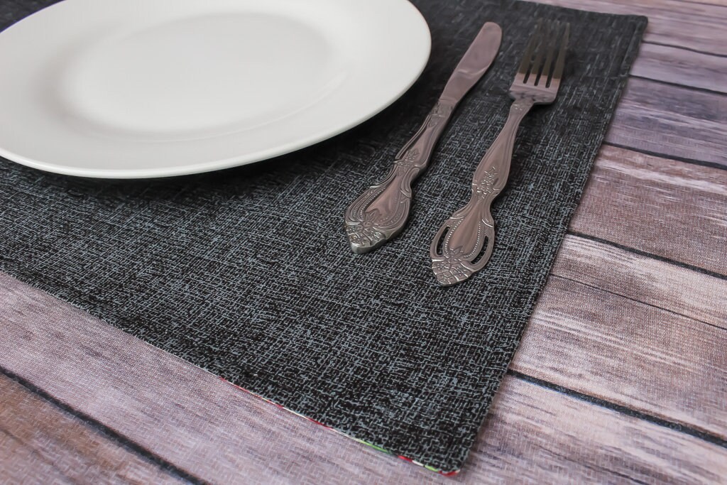 Dining Placemats Table Linen Birds Reversible Placemats Table