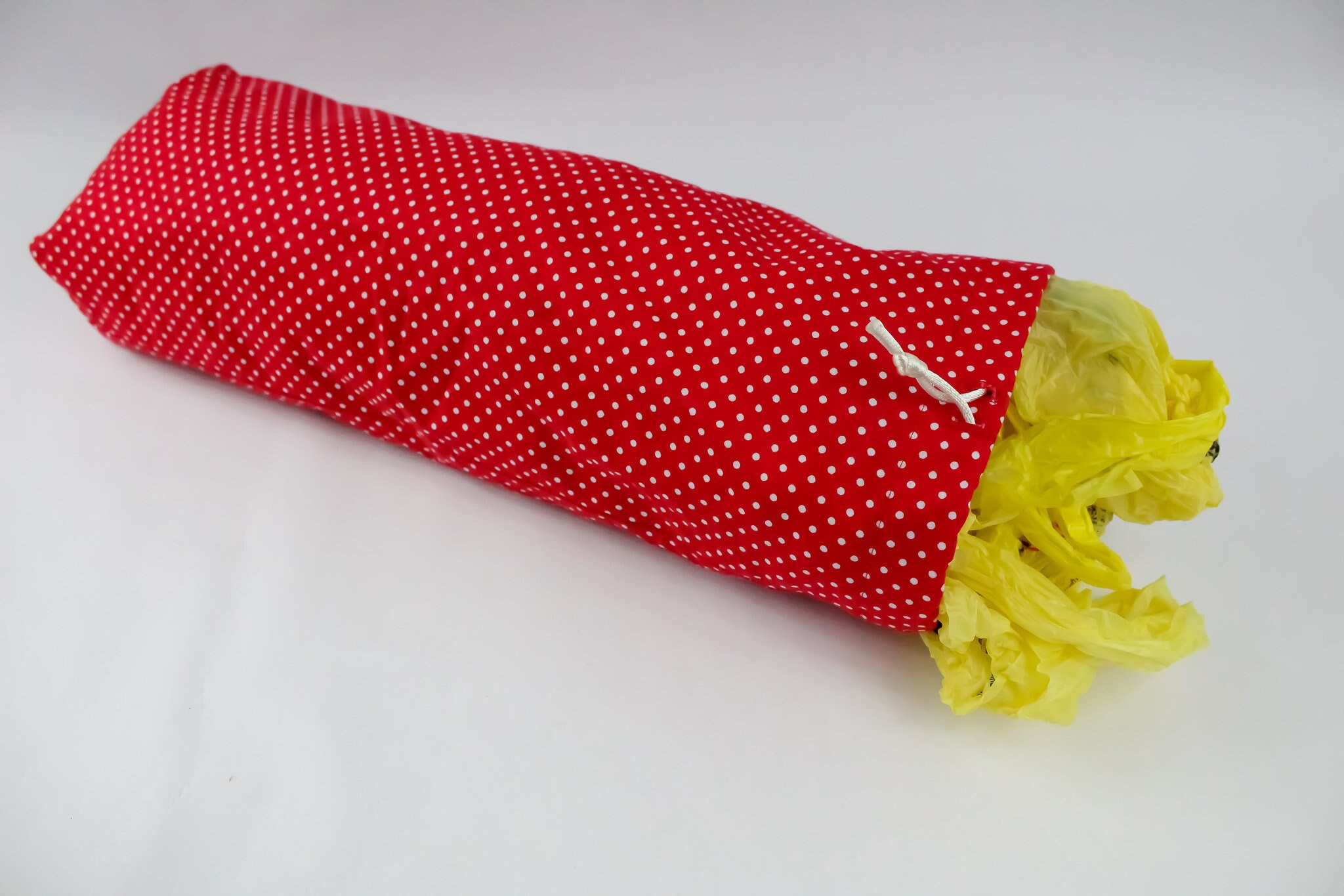 Plastic Bag Keeper Polka Dots Grocery Bag Keeper Plastic Bag