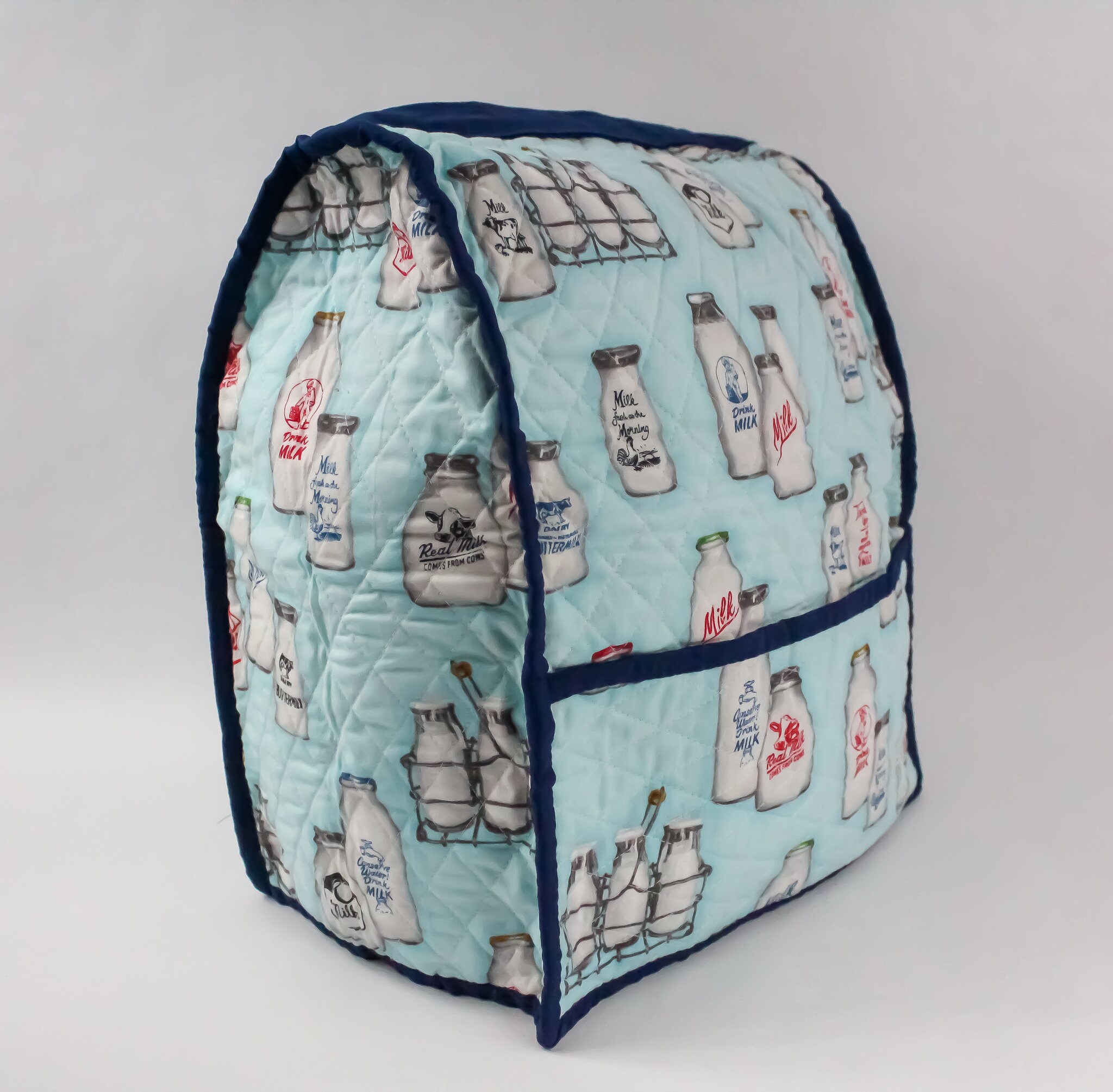 Appliance Cover Milk Jugs Vintage Style Mixer Cozy Kitchen