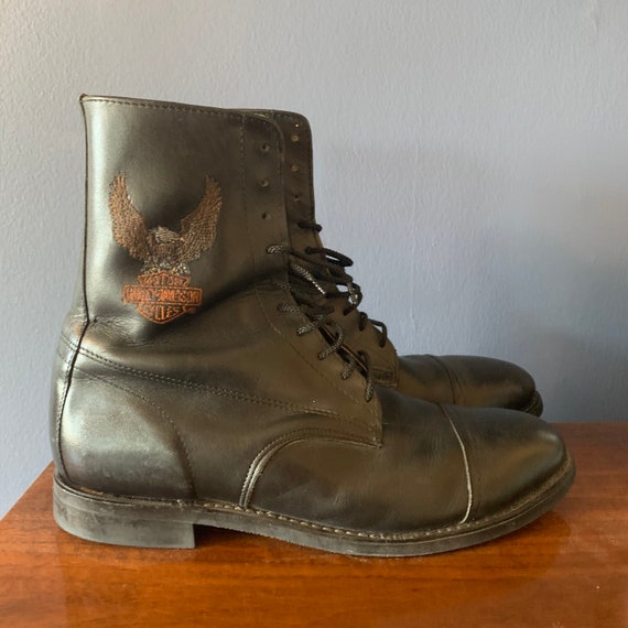 Vintage Harley Davidson Deadstock Leather Motorcyc
