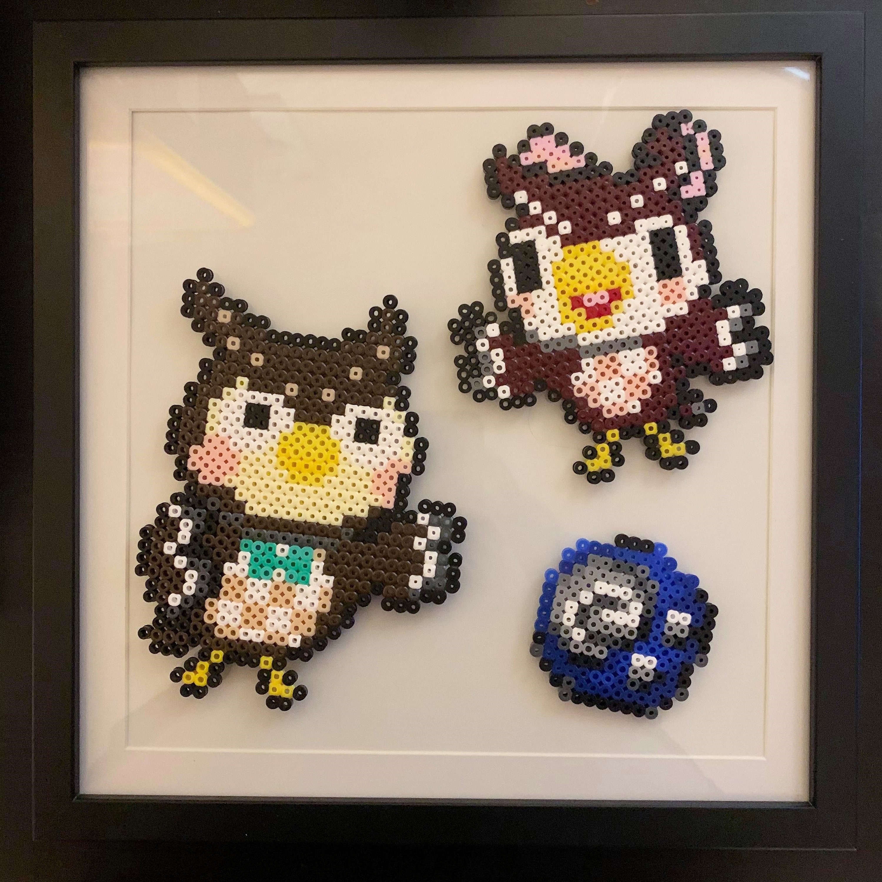 Animal Crossing Characters Blathers and Celeste Nintendo Pixel Etsy