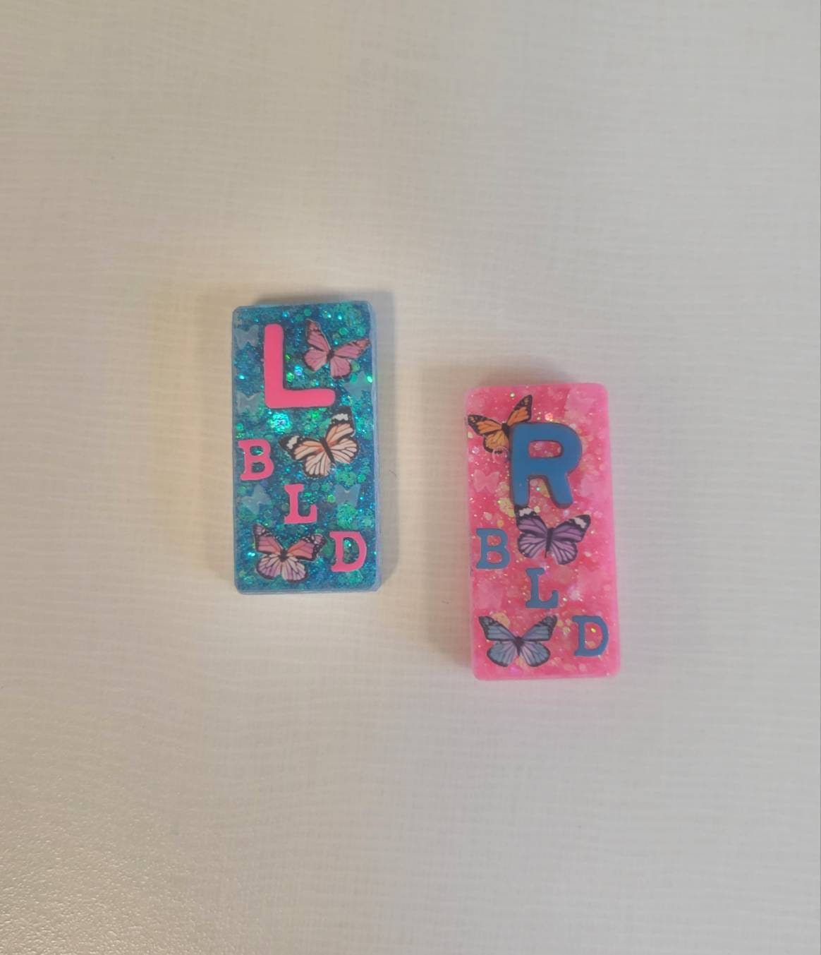 Glow in the Dark Custom Lead Letter X-ray Markers With Initials 