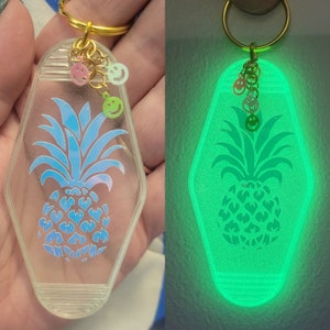 Pineapple keychain
