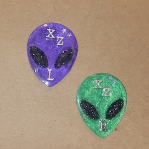 Alien head x-ray markers