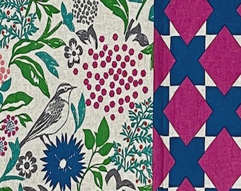 Kokka Echino "en" linnen katoencanvas van Etsuko Furuya