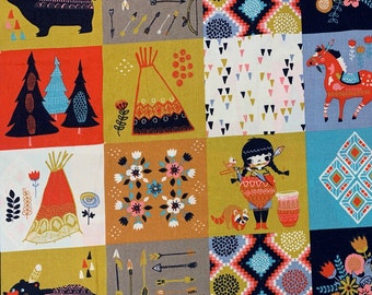 Birch Fabrics: Wildland Patch by Miriam Bos