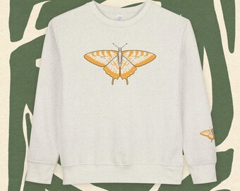 Butterfly Kids 2T till 7T bomullsblandad tröja