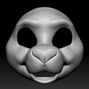 Feline/kitty fursuit base - 3D model digital download