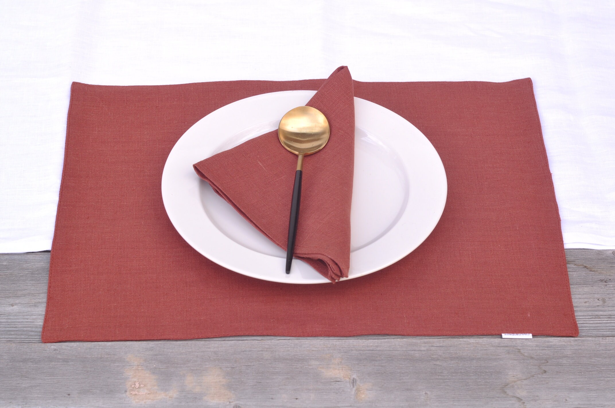 Linen Placemats. Dining Placemats. Wedding Cloth Table Place Etsy