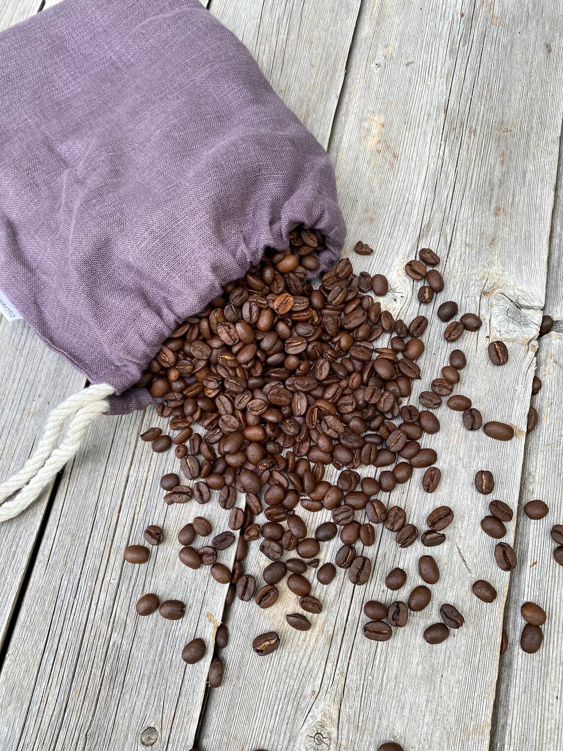 Linen laundry bag Waterproof laundry bag Linen bag Linen Etsy