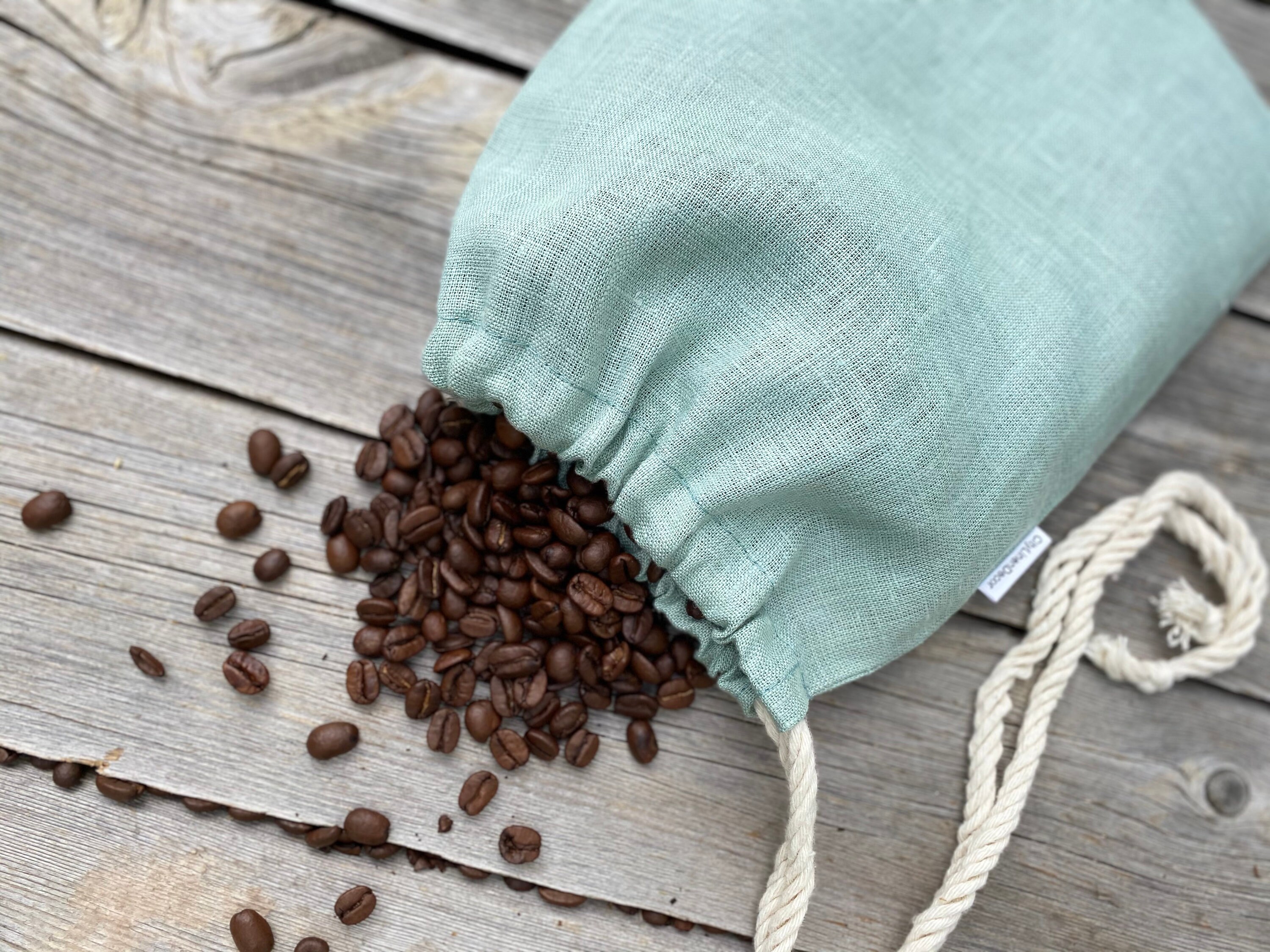 Linen Laundry Bag Waterproof Laundry Bag Linen Bag Linen Etsy UK