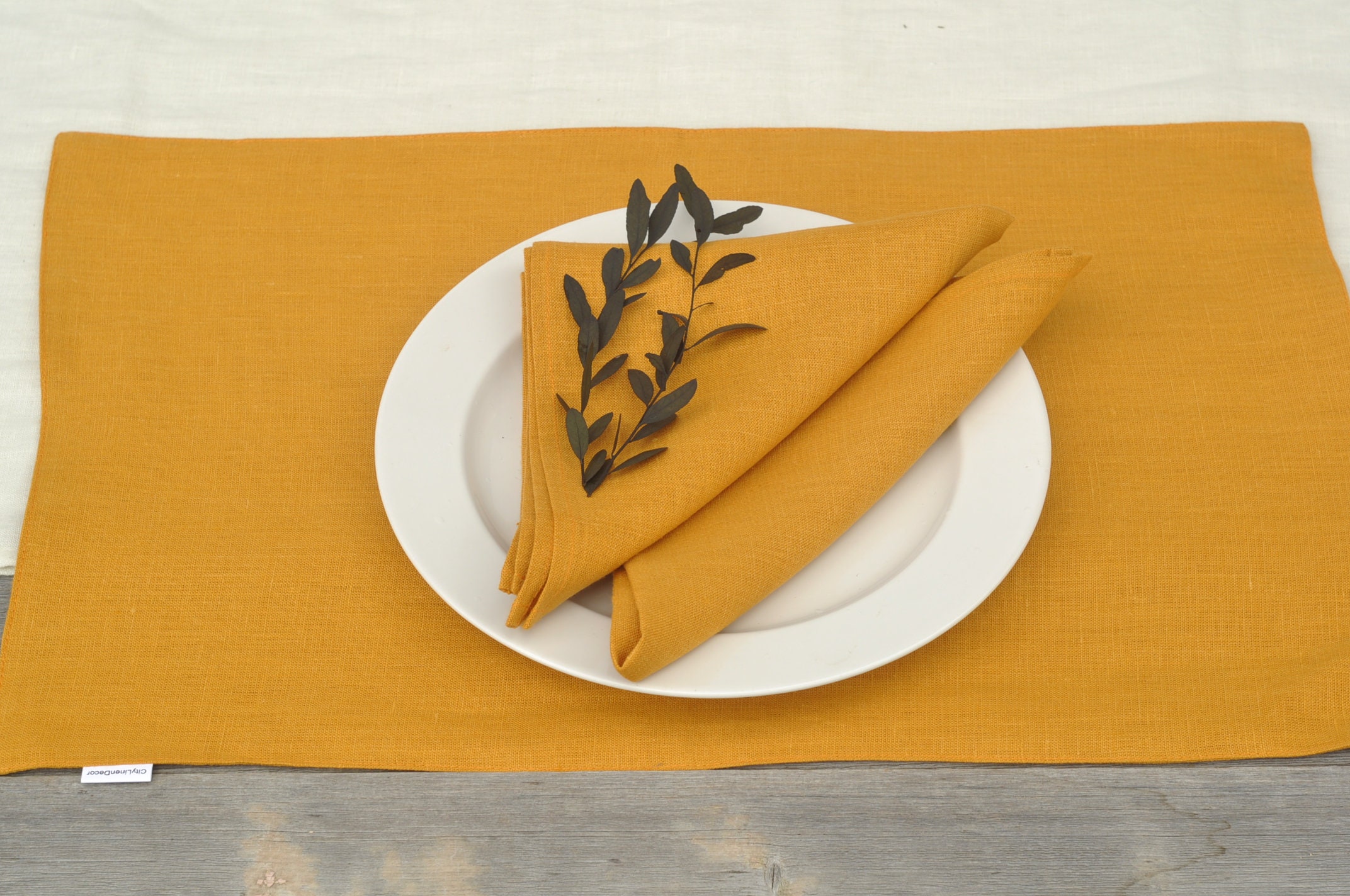 Linen placemats. Dining placemats. Wedding cloth table place Etsy
